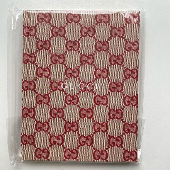 Gucci GG Monogram Scrapbook Hardcover Notebook - Picture 1 of 5